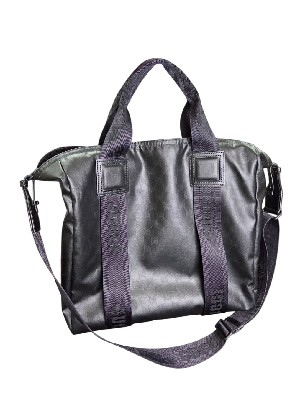 Gucci GG Crystal Canvas Travel Tote Bag